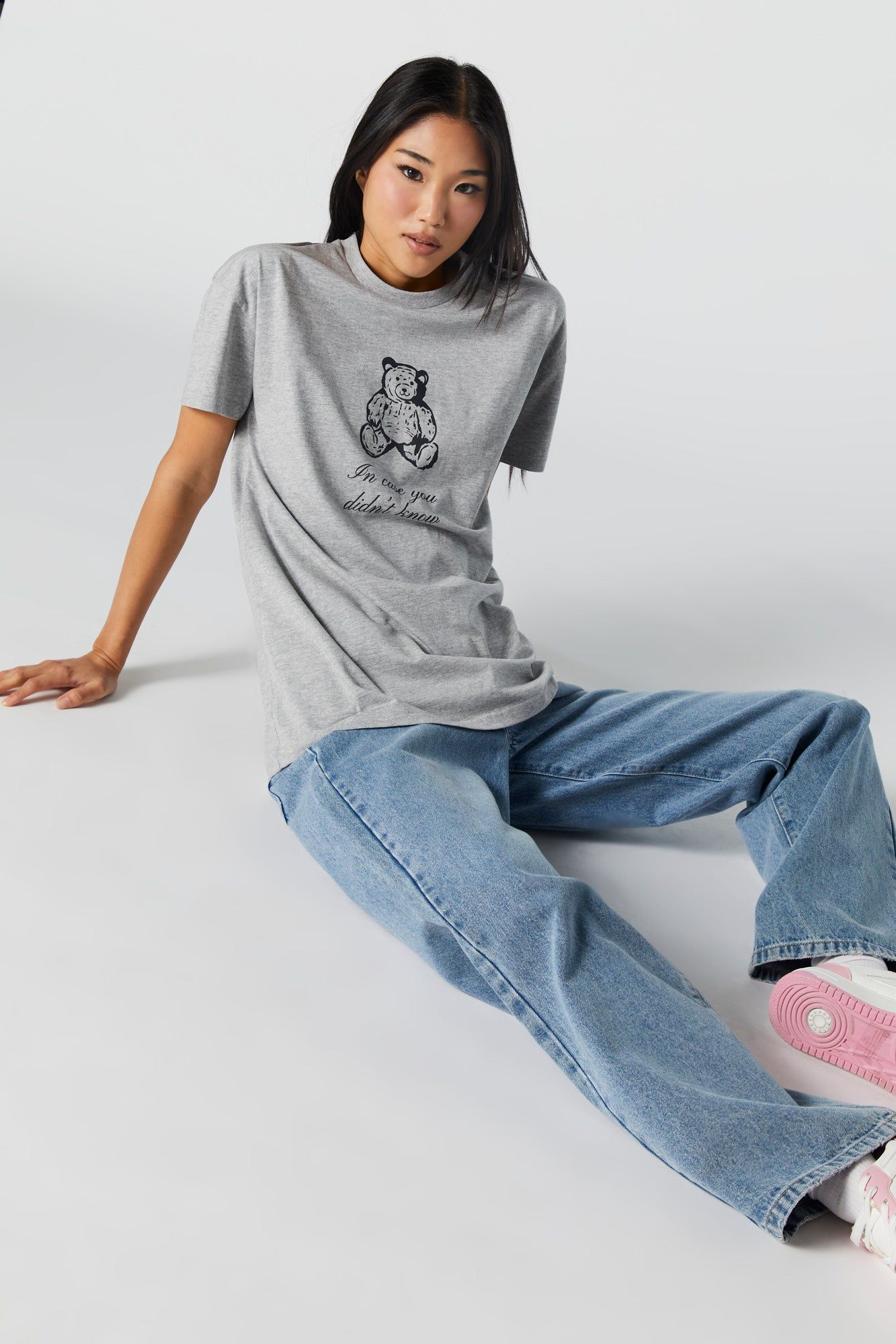 In Case You Didn't Know Graphic Boyfriend T-Shirt sold by Urban Planet product image thumbnail 3