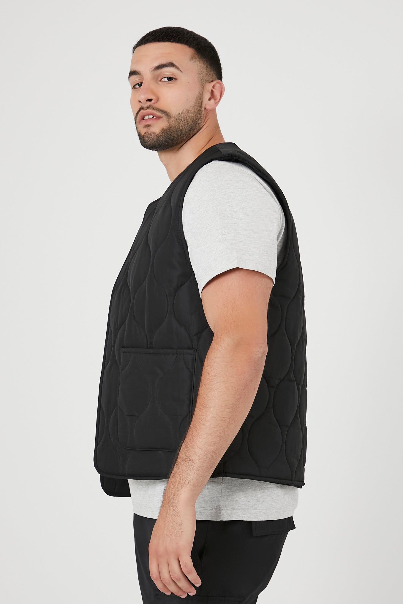 Quilted Vest sold by Urban Planet product image thumbnail 3