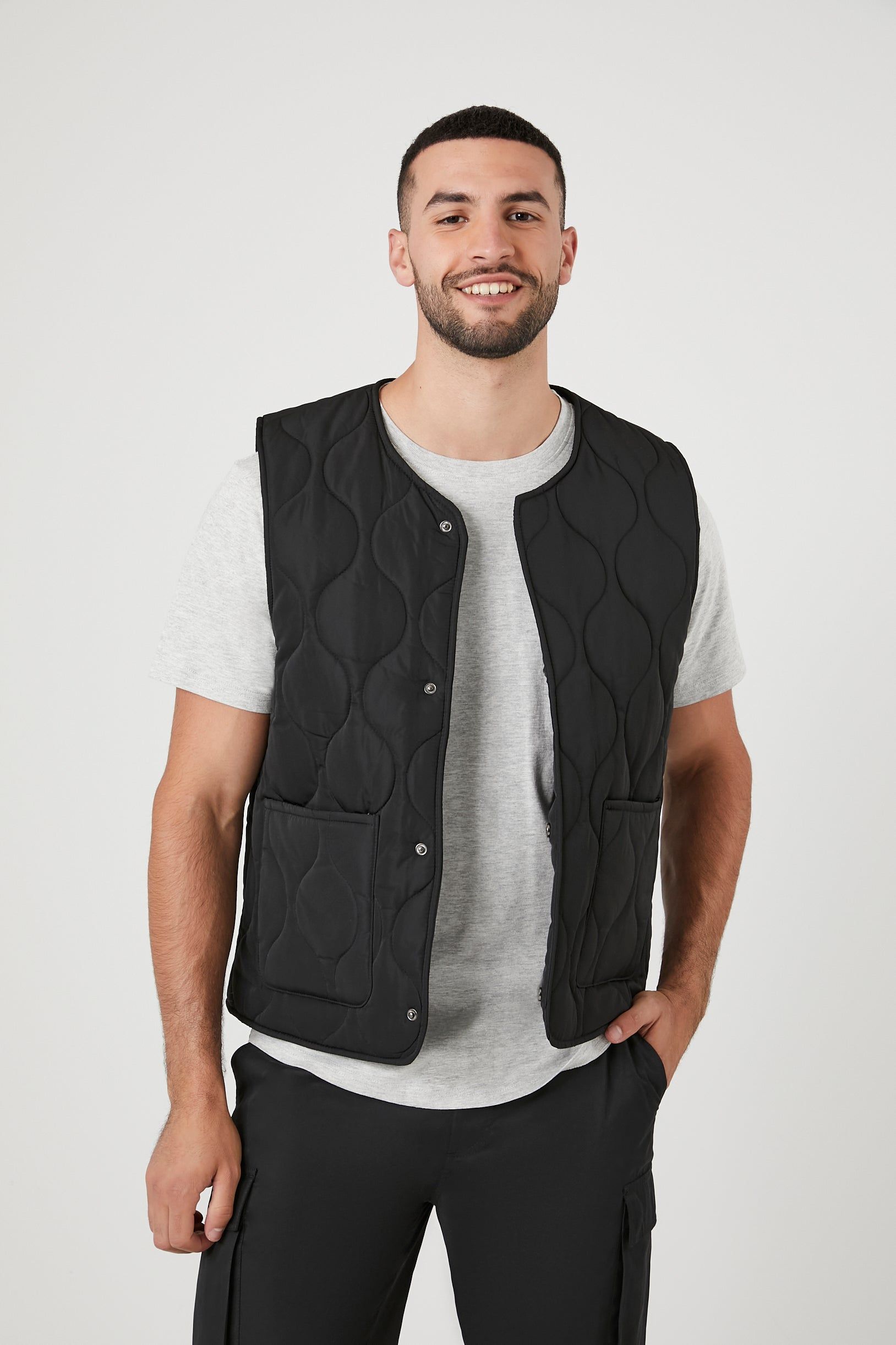 Quilted Vest sold by Urban Planet