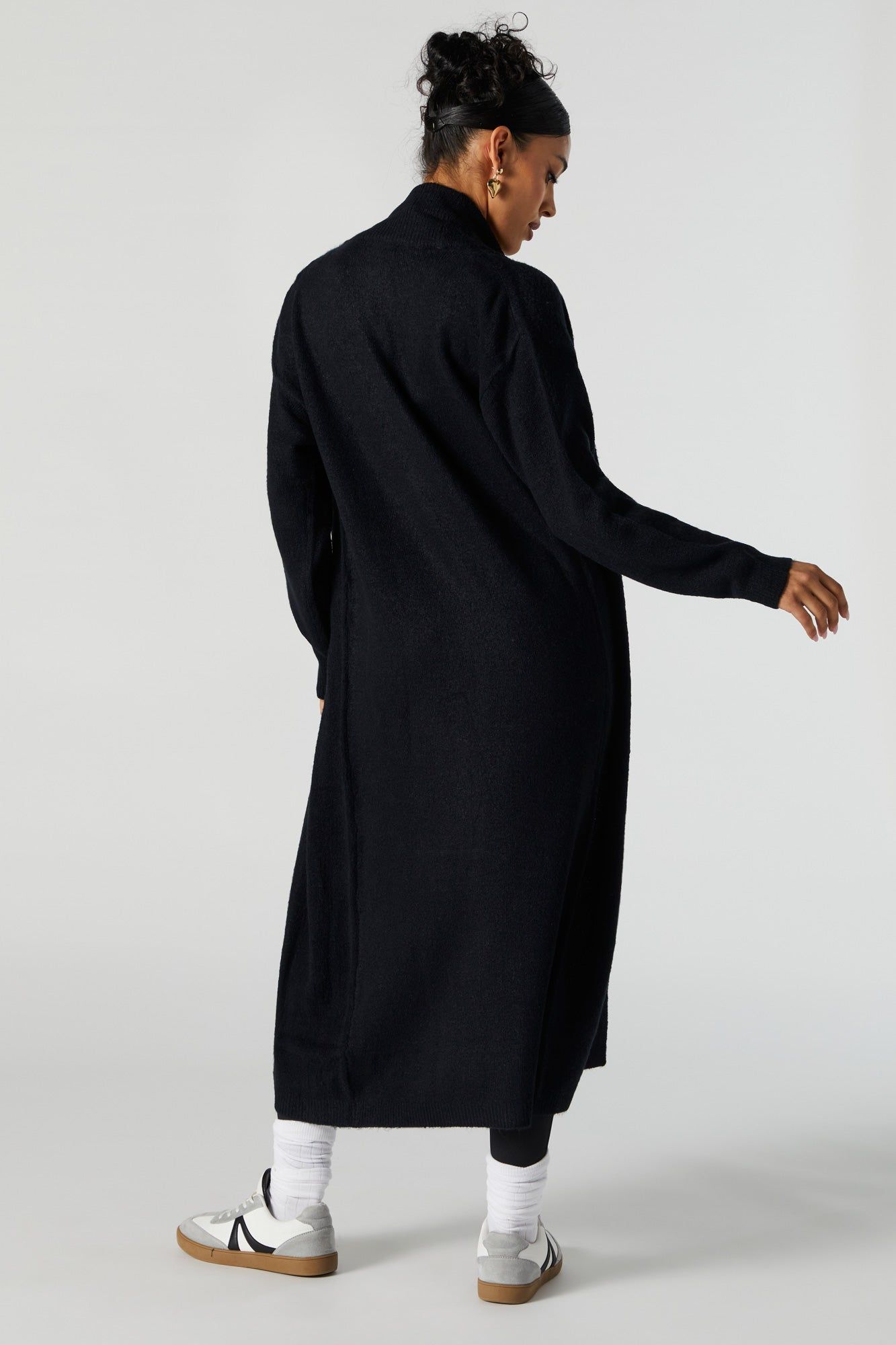 Mossy Open Front Longline Cardigan sold by Urban Planet product image thumbnail 5