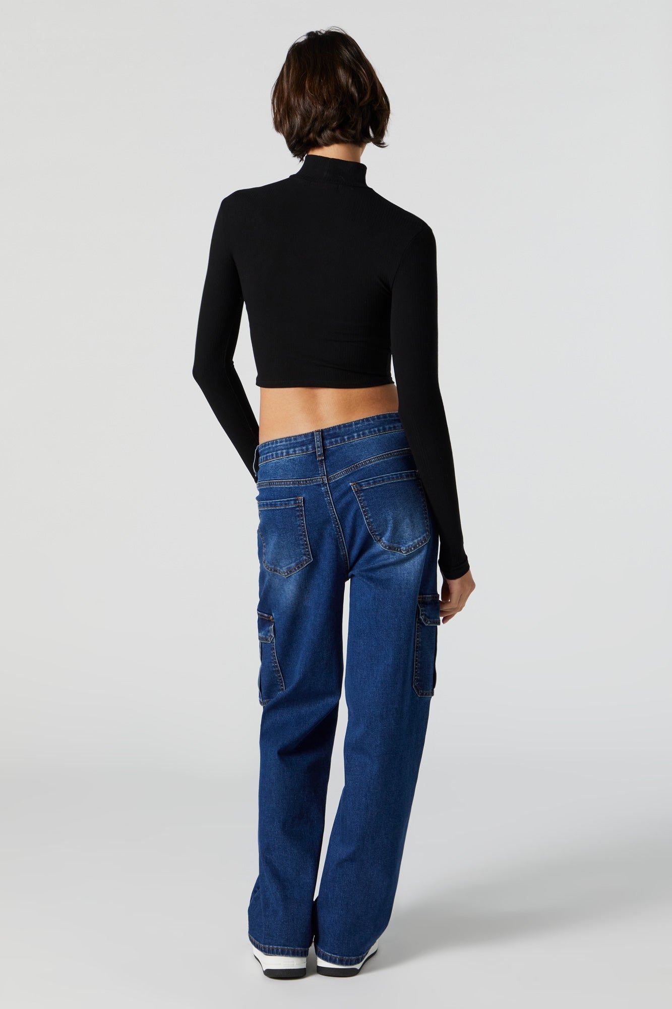 Medium Wash Cargo Jean sold by Urban Planet product image thumbnail 9
