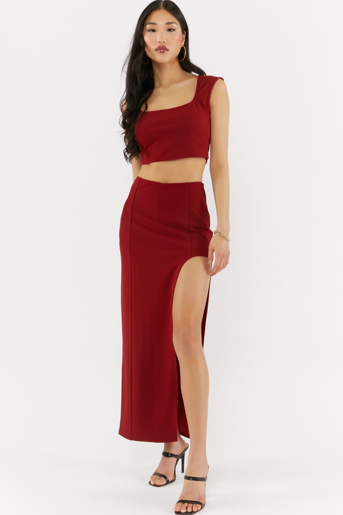 Jupe midi avec fente sold by Urban Planet product image thumbnail 5