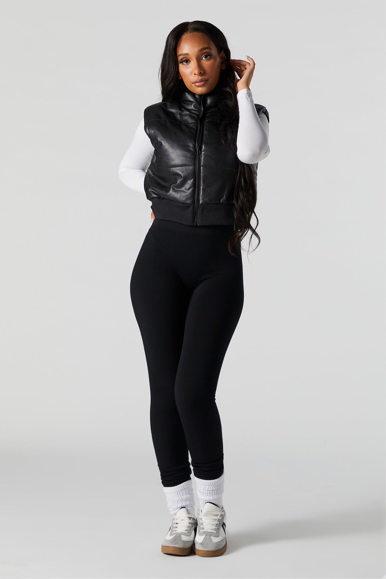 Faux Fur Lined Legging sold by Urban Planet product image thumbnail 4