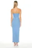 Robe maxi tubulaire en denim sold by Urban Planet