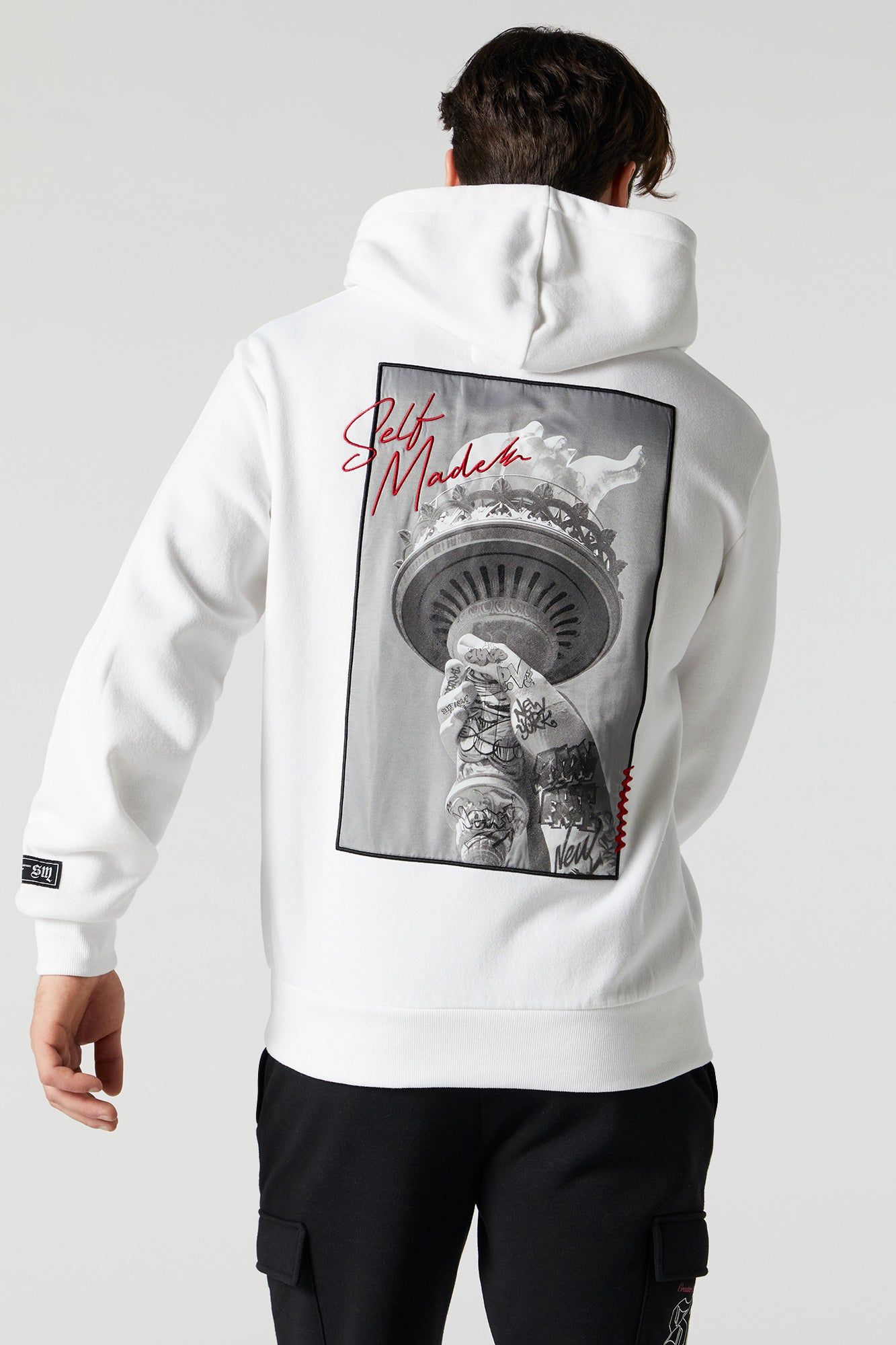 Self Made Graphic Fleece Hoodie sold by Urban Planet product image thumbnail 2