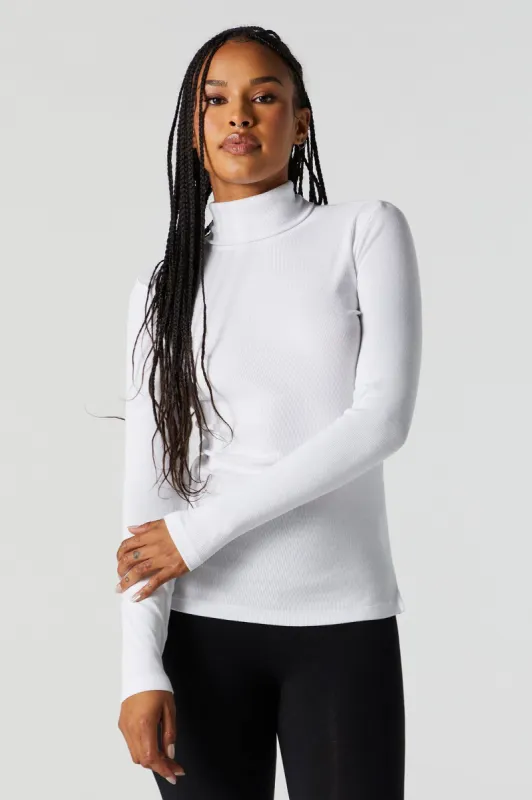 Long Sleeve Turtleneck Top sold by Urban Planet