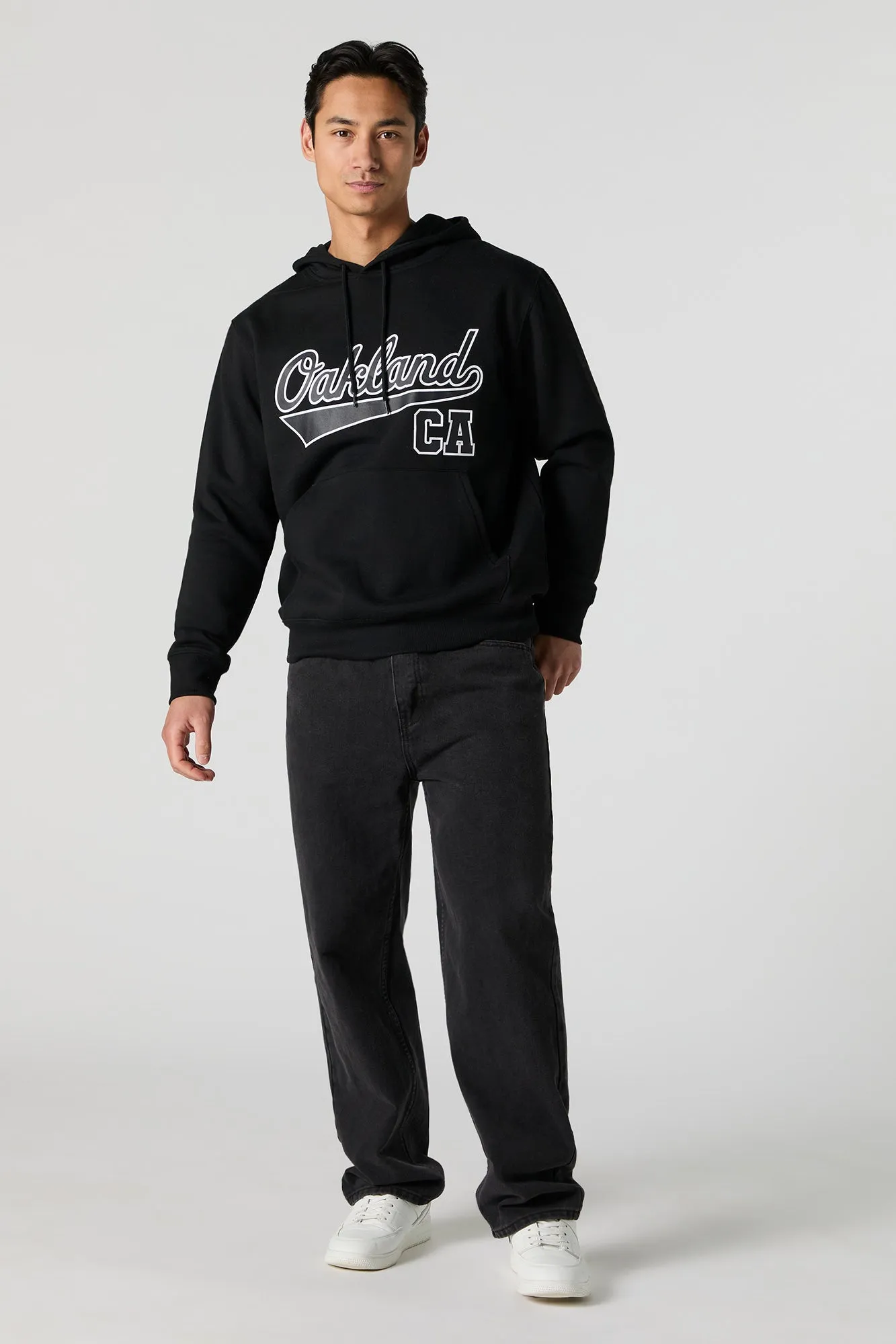Oakland Graphic Fleece Hoodie sold by Urban Planet product image thumbnail 3