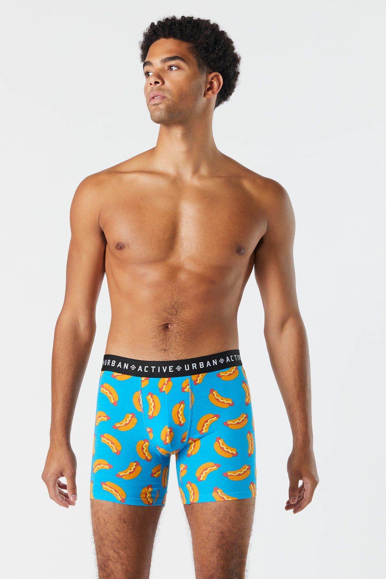 Hot Dog Print Boxer Brief (2 Pack) sold by Urban Planet product image thumbnail 5