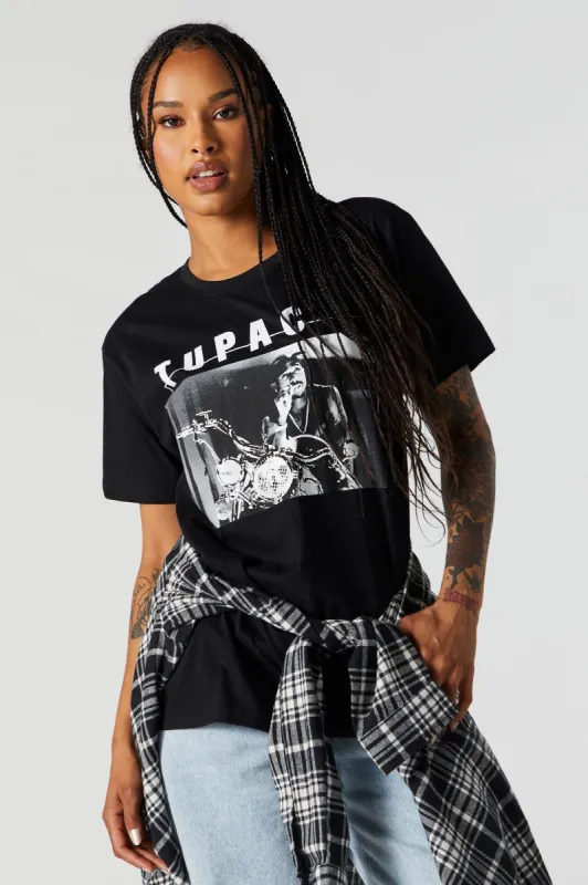 Tupac Graphic Boyfriend T-Shirt sold by Urban Planet