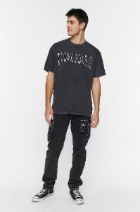 Rhinestone Buena Suerte Graphic T-Shirt sold by Urban Planet