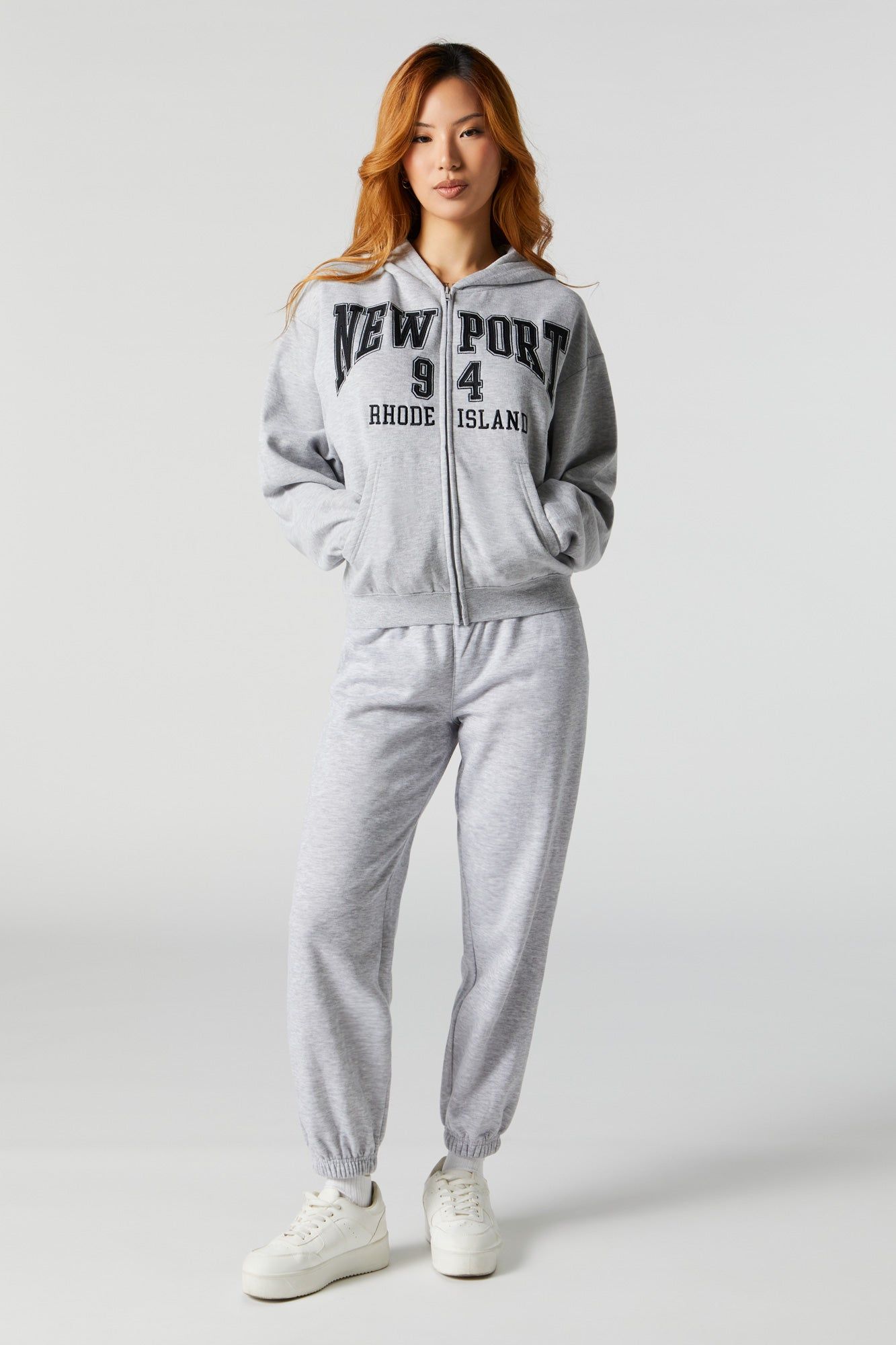 Everyday Grey Fleece Jogger sold by Urban Planet