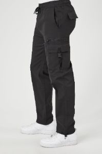 Jogger cargo en sergé à taille coulissante sold by Urban Planet