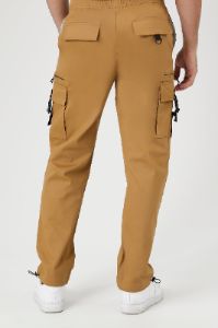 Jogger cargo en sergé à taille coulissante sold by Urban Planet
