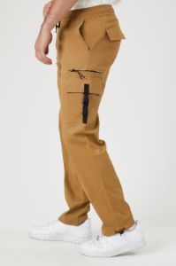 Jogger cargo en sergé à taille coulissante sold by Urban Planet