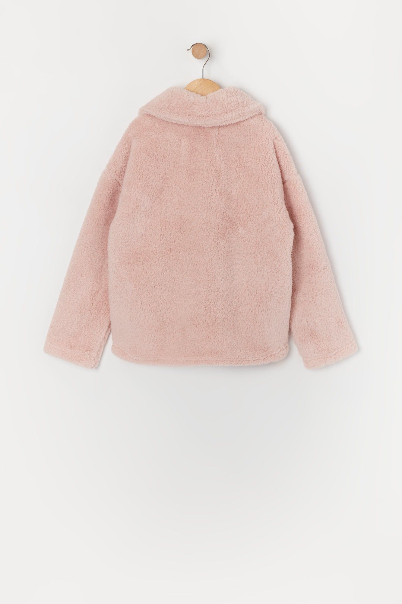 Girls Plush Shacket sold by Urban Planet product image thumbnail 5