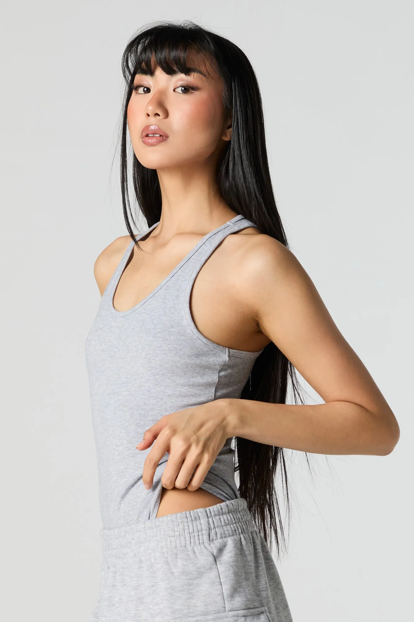 Scoop Neck Sleeveless Bodysuit sold by Urban Planet product image thumbnail 2