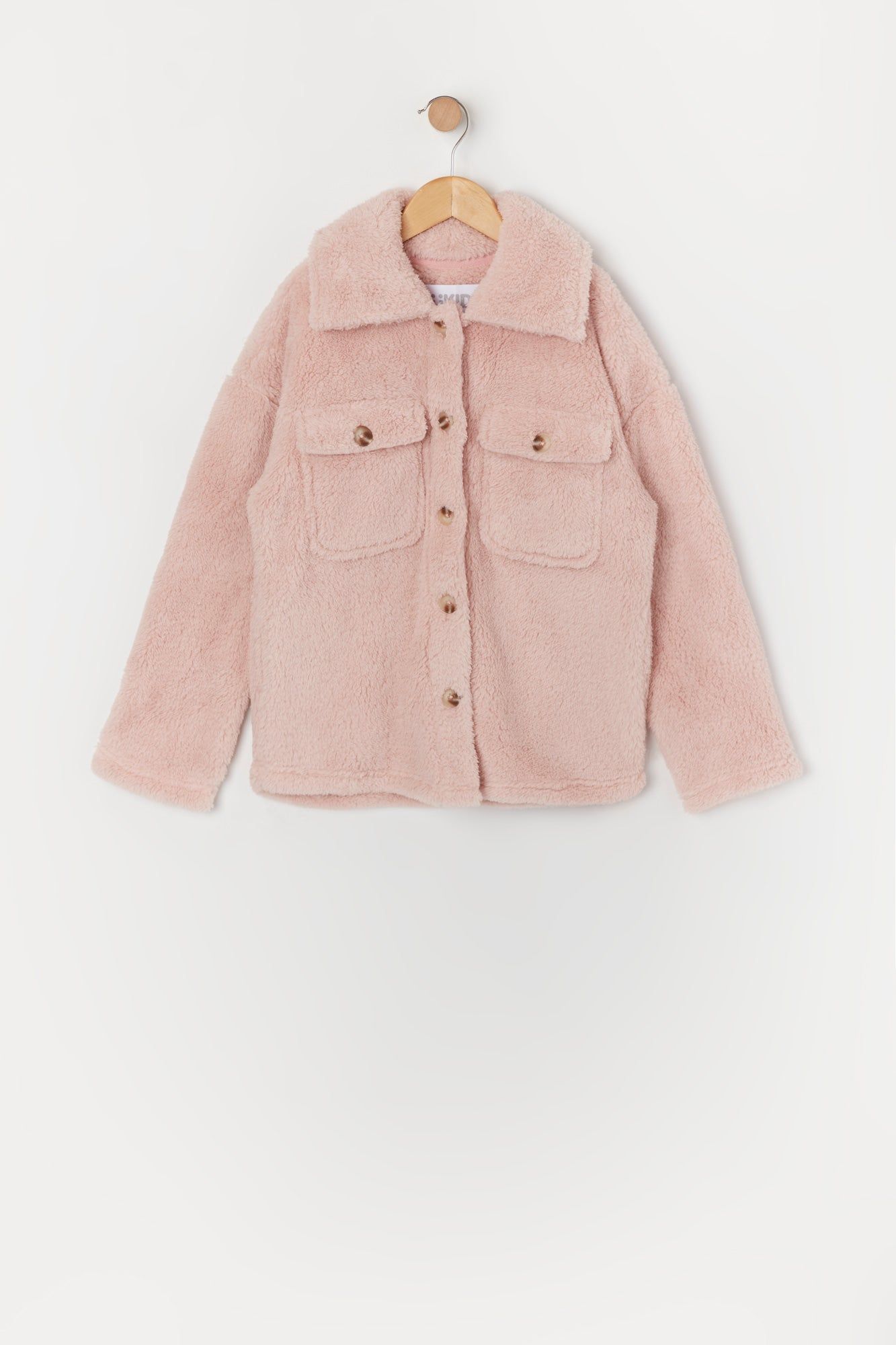 Girls Plush Shacket sold by Urban Planet product image thumbnail 4