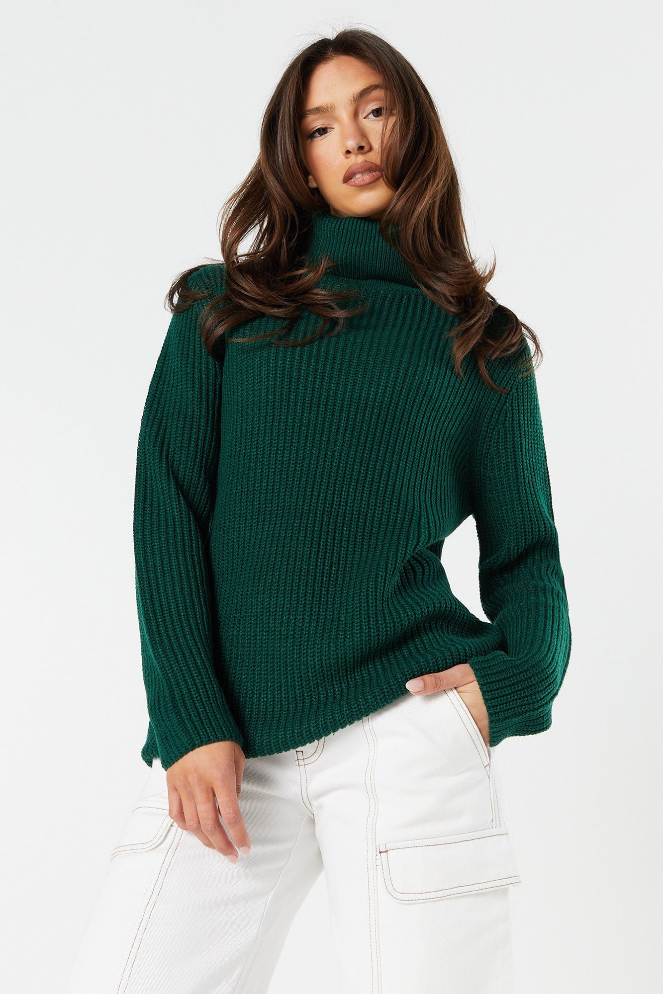 Col roulé en tricot uni sold by Urban Planet