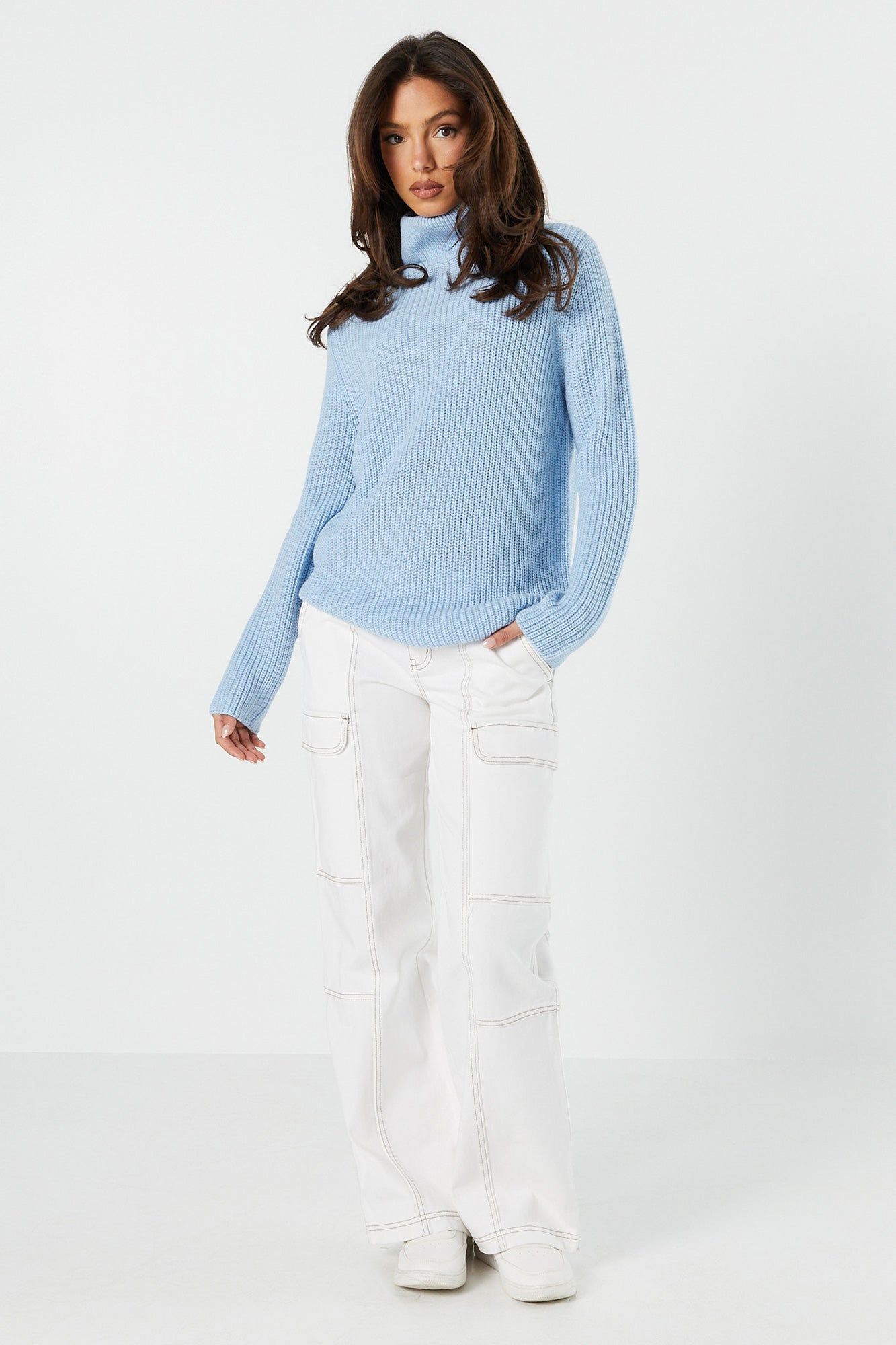 Col roulé en tricot uni sold by Urban Planet product image thumbnail 9