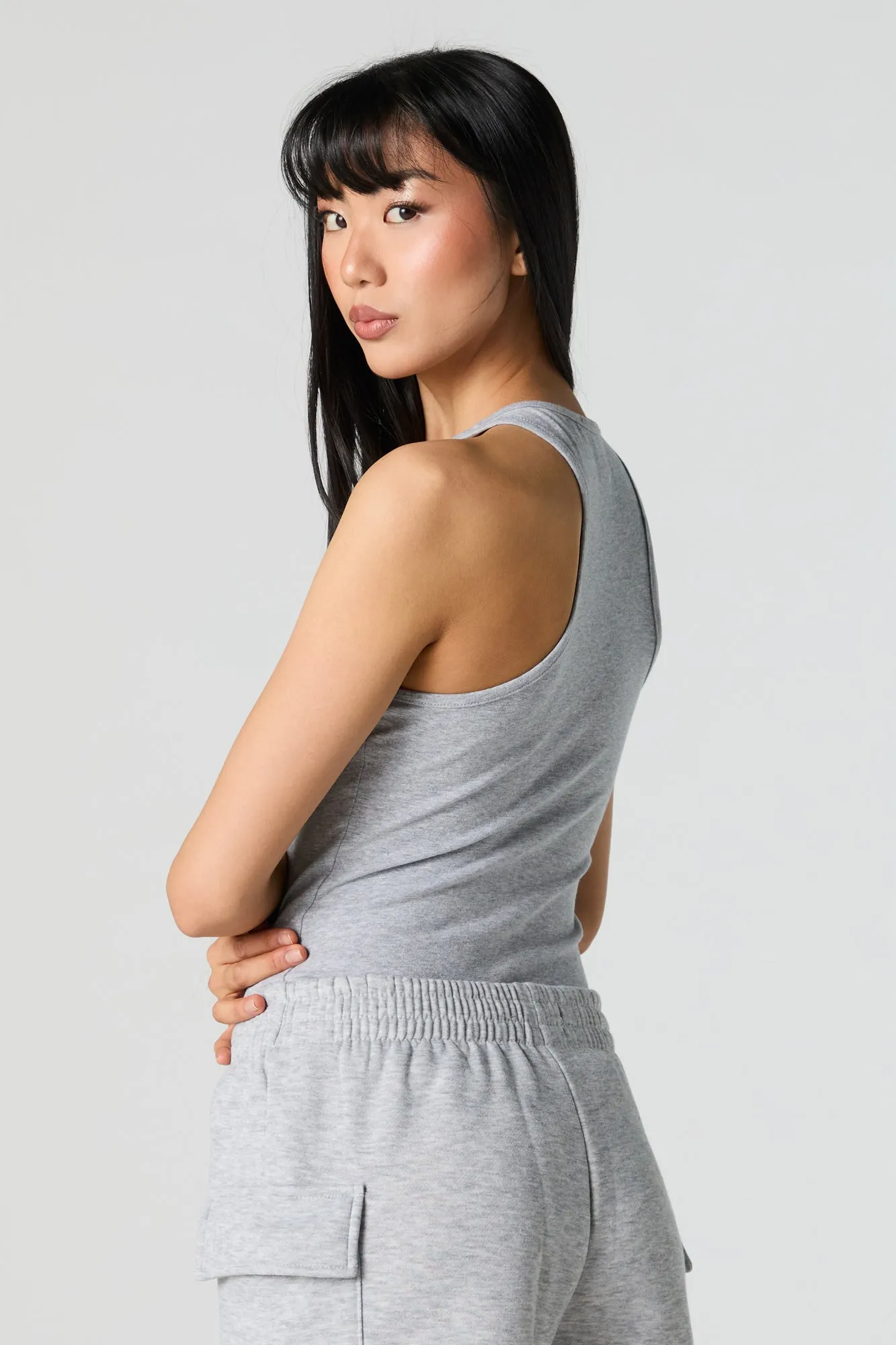 Scoop Neck Sleeveless Bodysuit sold by Urban Planet product image thumbnail 4