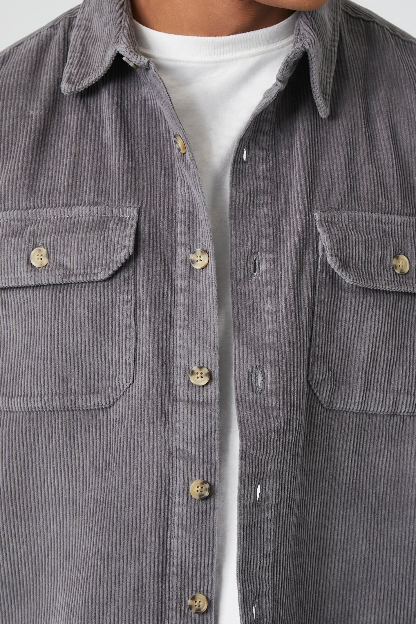 Corduroy Button-Up Top sold by Urban Planet product image thumbnail 8