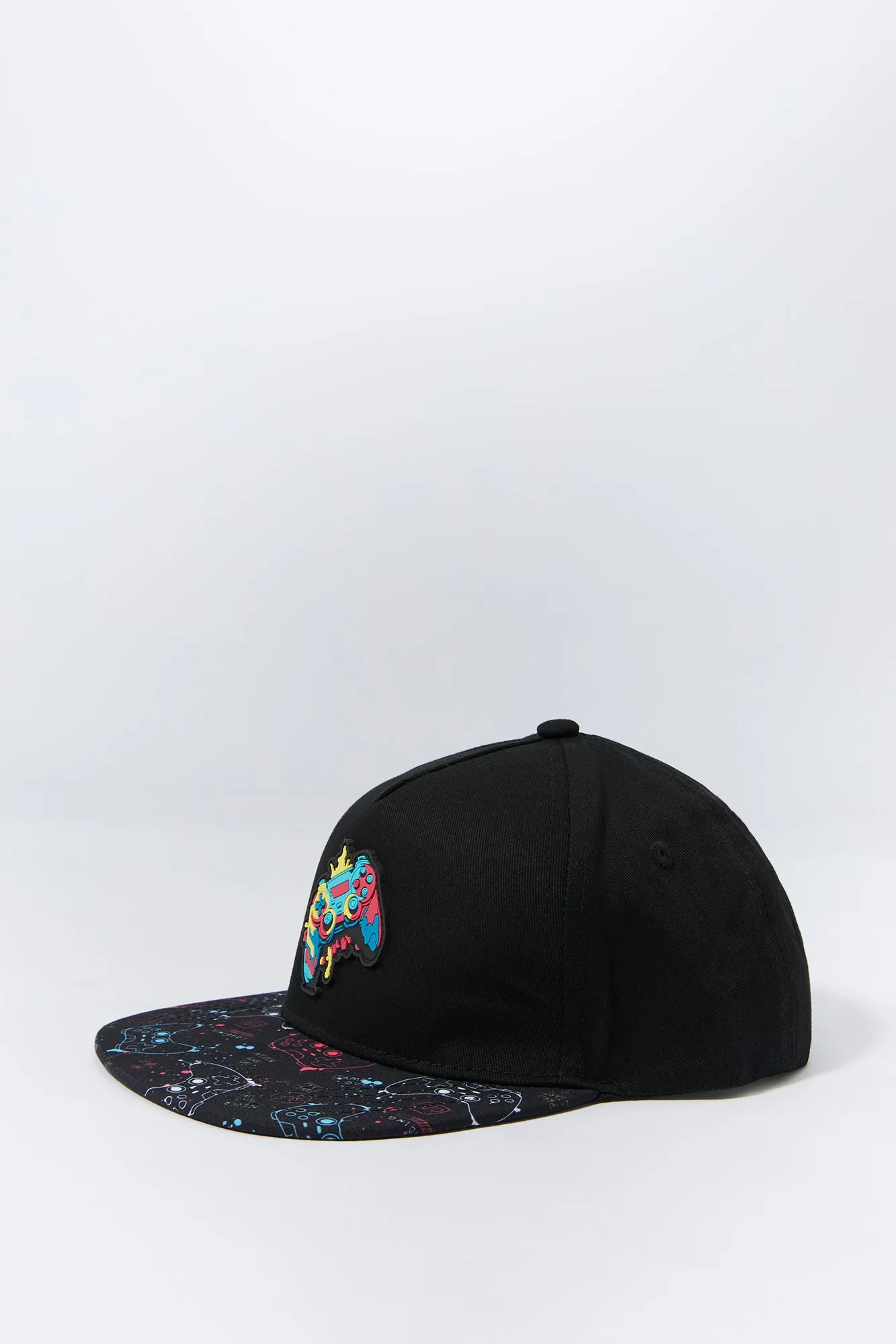 Boys Controller Patch Snapback Hat sold by Urban Planet product image thumbnail 2