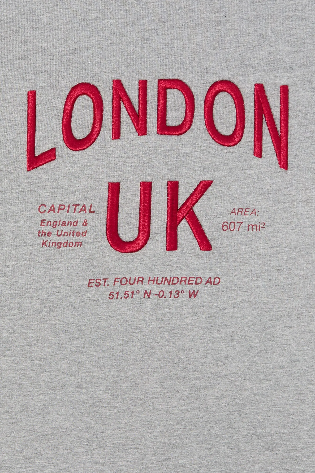 T-shirt avec motif brodé London UK sold by Urban Planet product image thumbnail 4