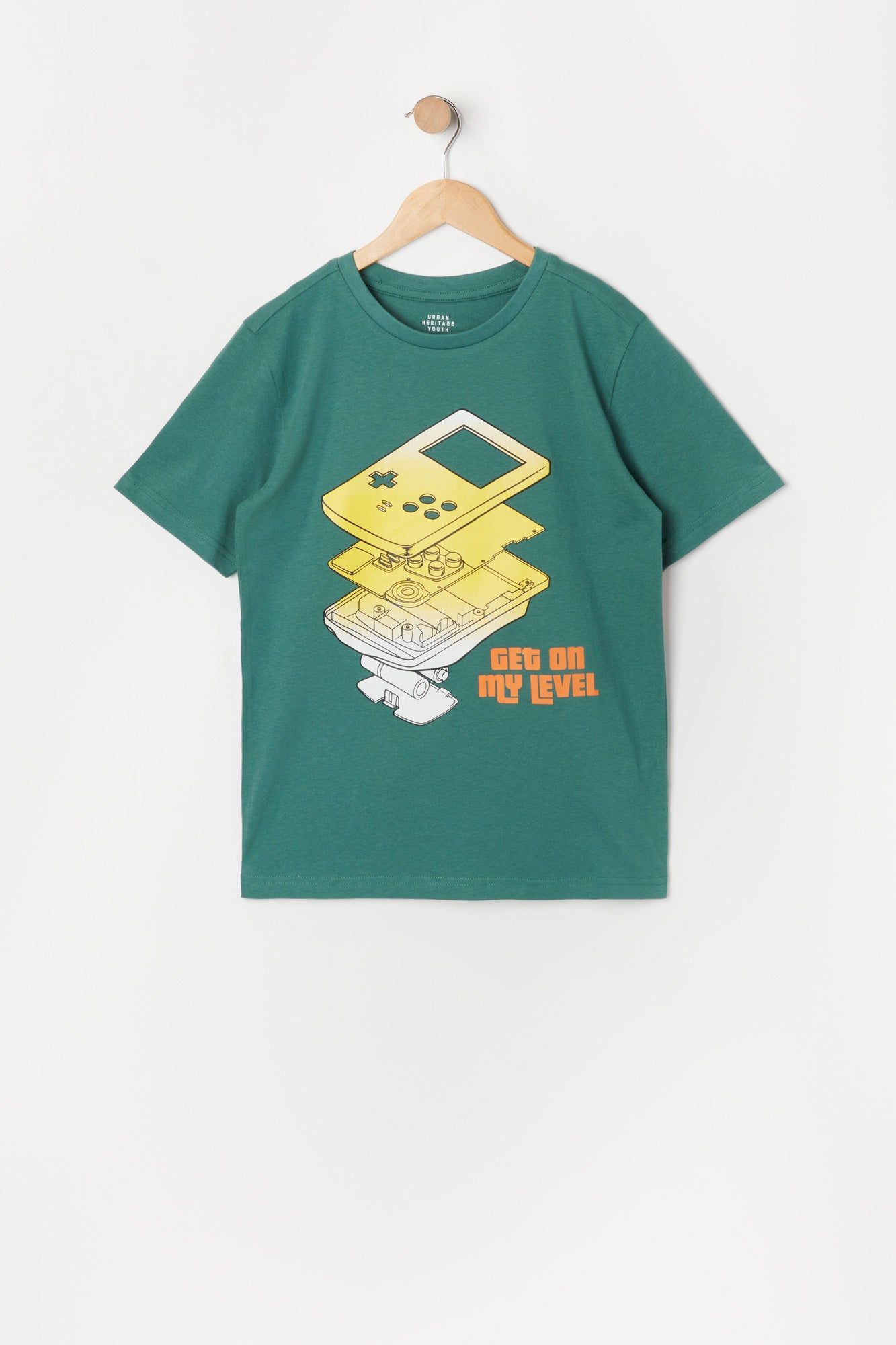 Boys Get On My Level Graphic T-Shirt sold by Urban Planet