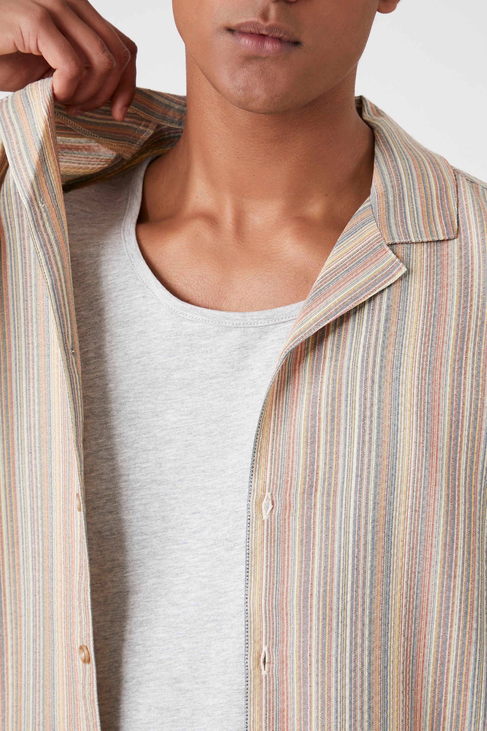 Striped Button-Up Top sold by Urban Planet product image thumbnail 5