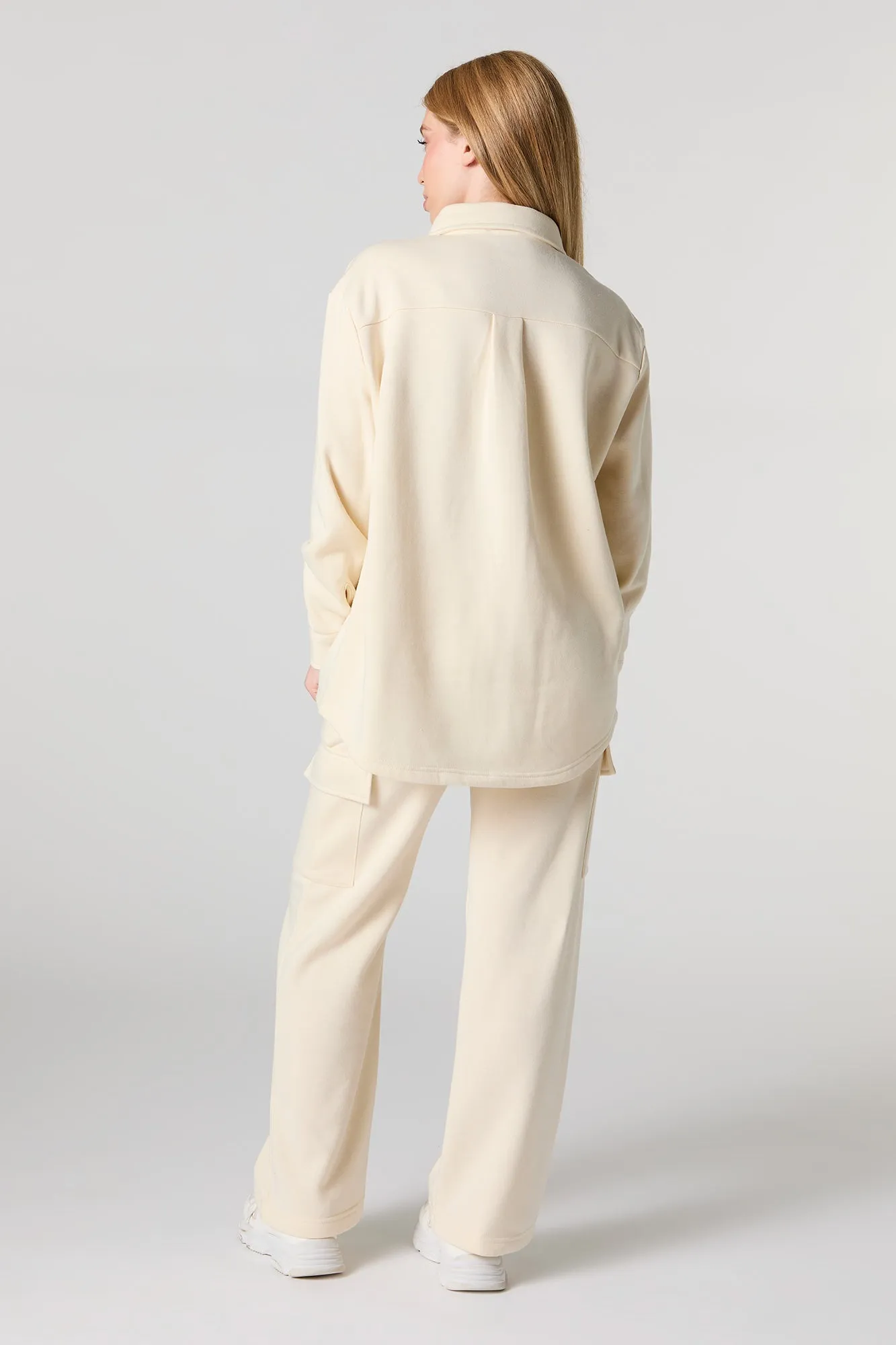 Pantalon cargo à jambe droite en molleton sold by Urban Planet product image thumbnail 3