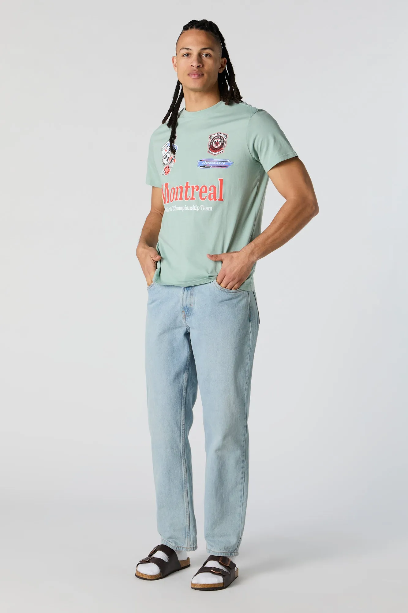 Montreal Championship Team Graphic T-Shirt sold by Urban Planet product image thumbnail 3