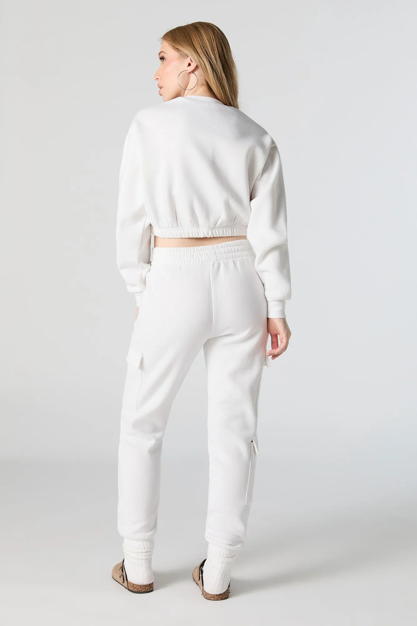 Jogger cargo en molleton avec poches multiples sold by Urban Planet product image thumbnail 3