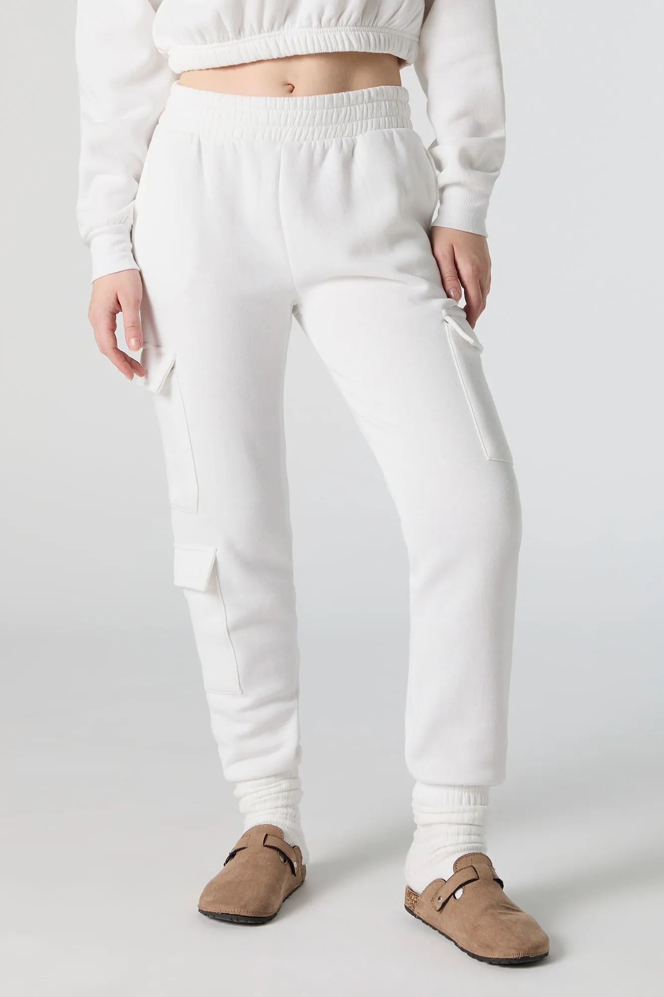 Jogger cargo en molleton avec poches multiples sold by Urban Planet product image thumbnail 2