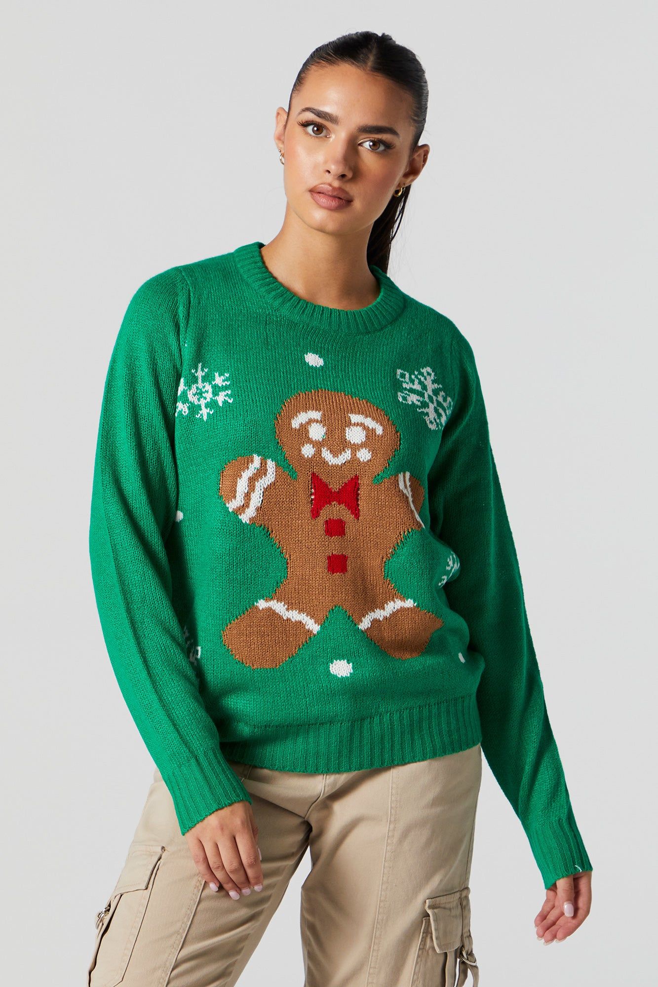 Xmas Gingerbread Knit Sweater sold by Urban Planet