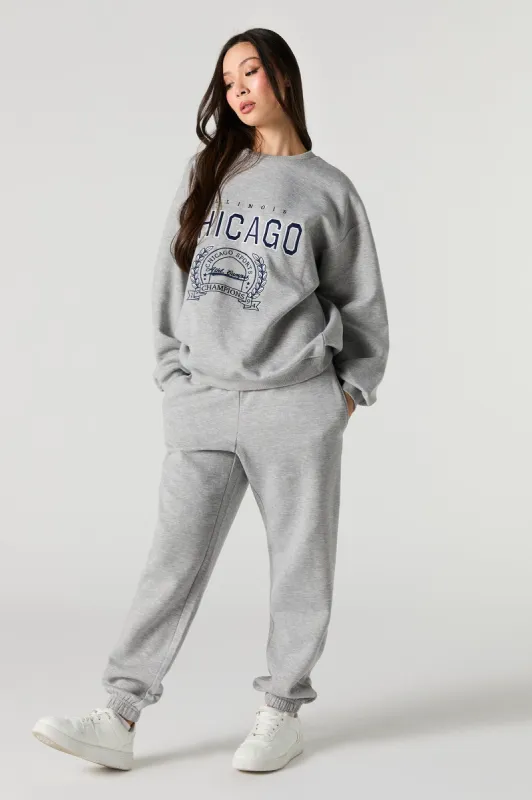 Everyday Cuffed Fleece Jogger sold by Urban Planet