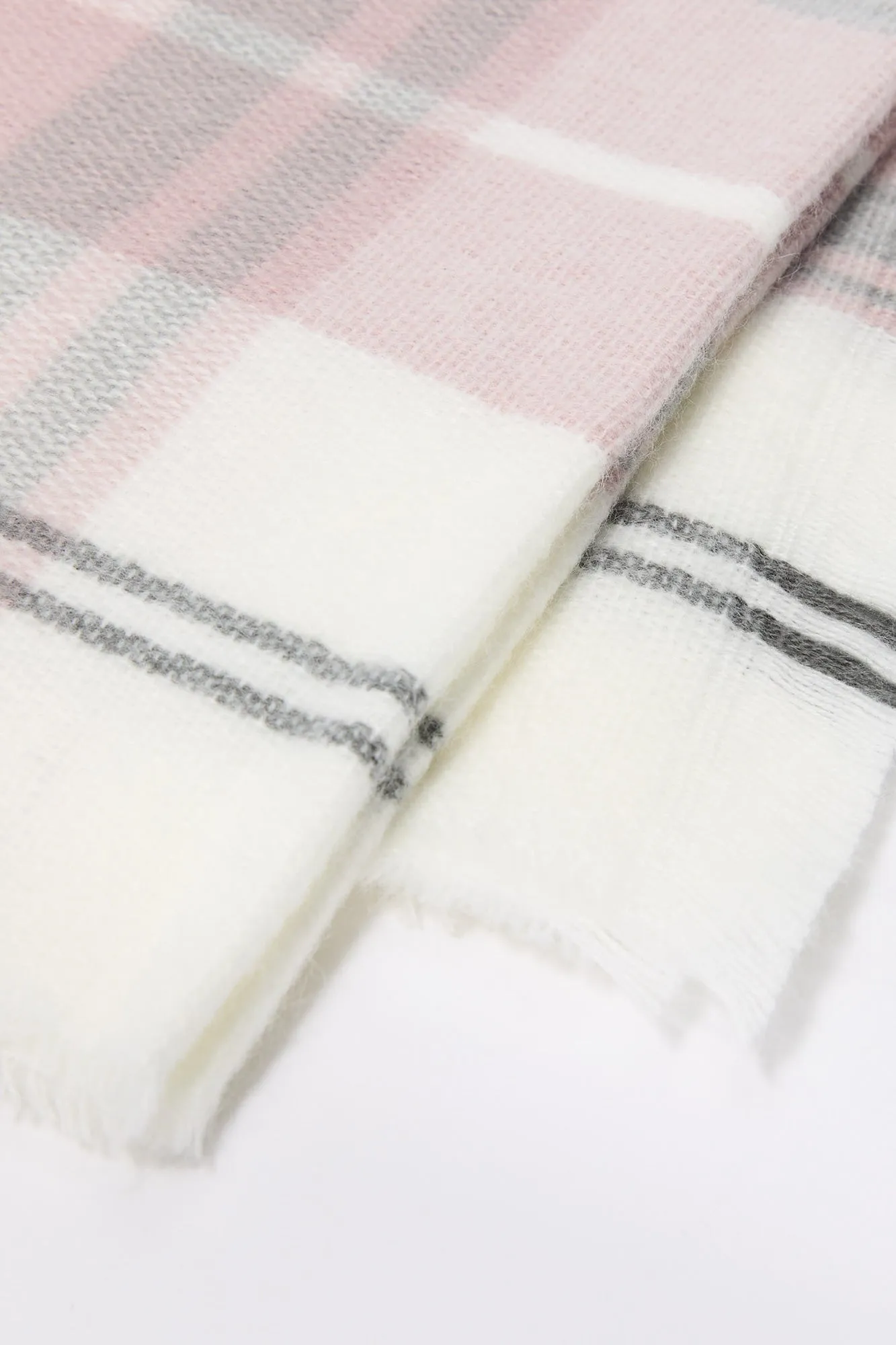 Soft Plaid Knit Scarf sold by Urban Planet product image thumbnail 3