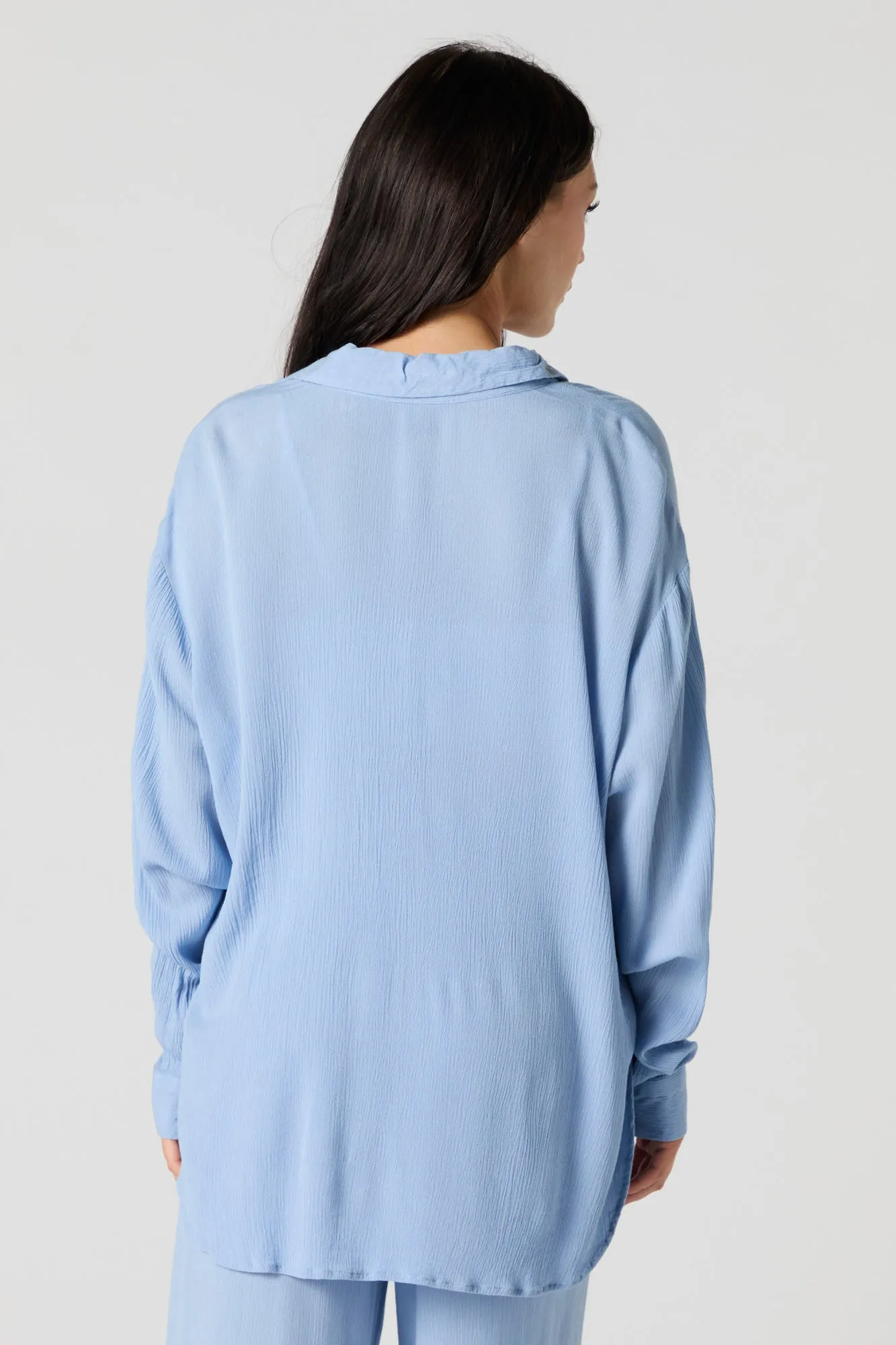 Haut surdimensionné boutonné texturé sold by Urban Planet product image thumbnail 5