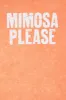 Mimosa Please Graphic Washed Boyfriend T-Shirt sold by Urban Planet