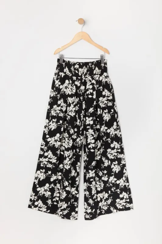 Girls Floral Print Palazzo Pant sold by Urban Planet