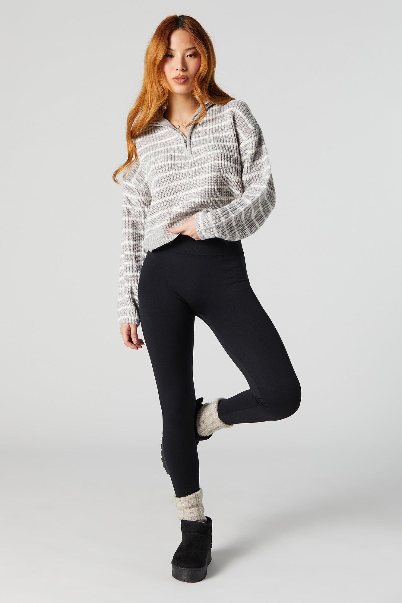 Seamless Fleece Legging sold by Urban Planet product image thumbnail 5