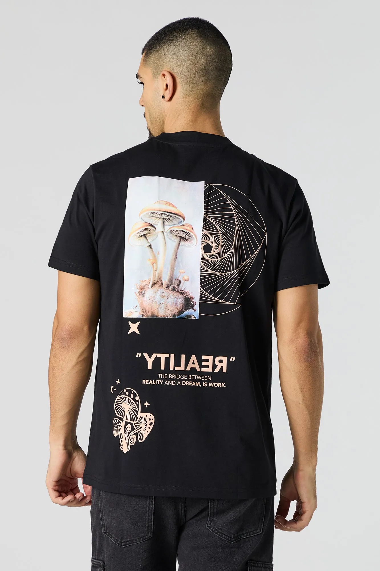 Reality Graphic T-Shirt sold by Urban Planet product image thumbnail 4