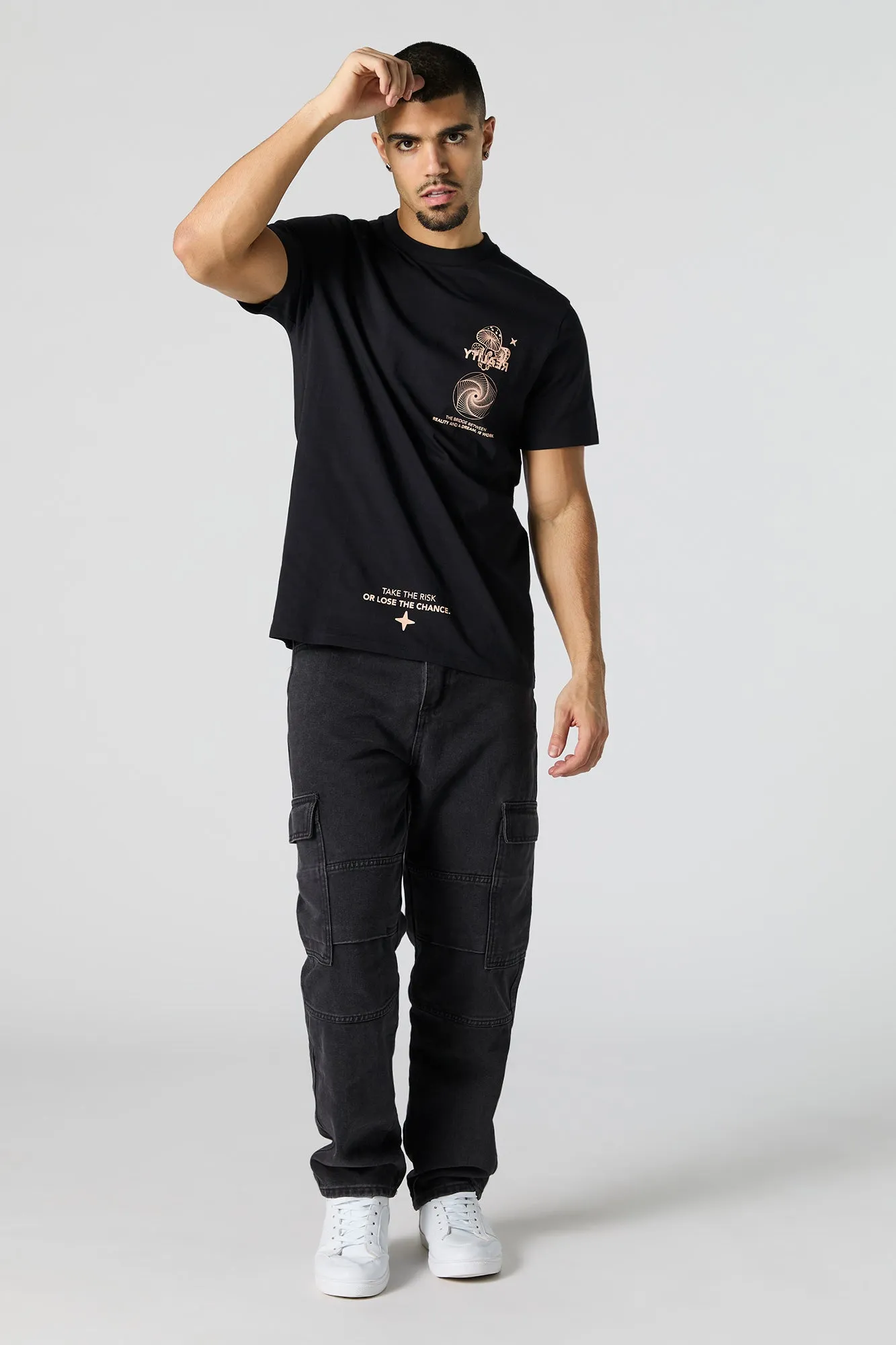 Reality Graphic T-Shirt sold by Urban Planet product image thumbnail 2