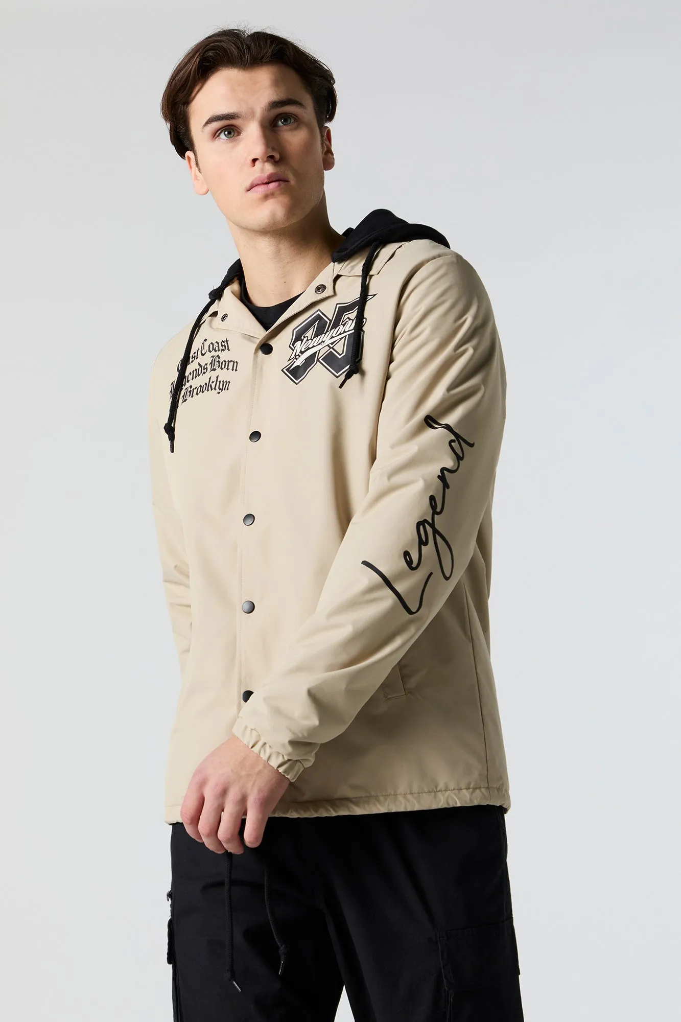 Blouson d'entraîneur à imprimé New York sold by Urban Planet