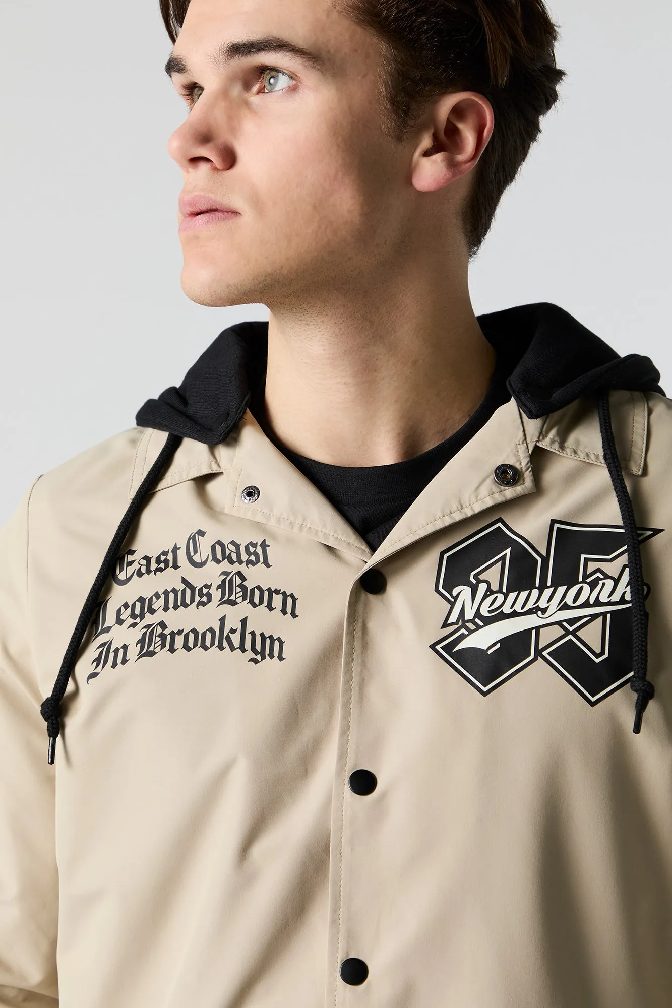 Blouson d'entraîneur à imprimé New York sold by Urban Planet product image thumbnail 4