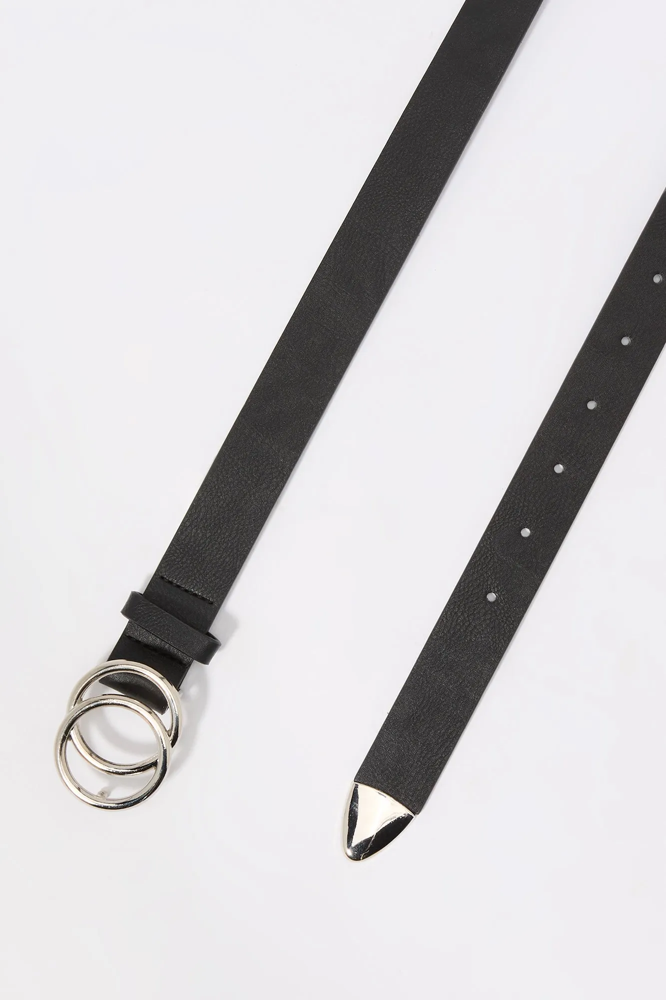Double Circle Faux-Leather Belt sold by Urban Planet product image thumbnail 2
