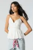 Lace Crochet Sweetheart Tank sold by Urban Planet