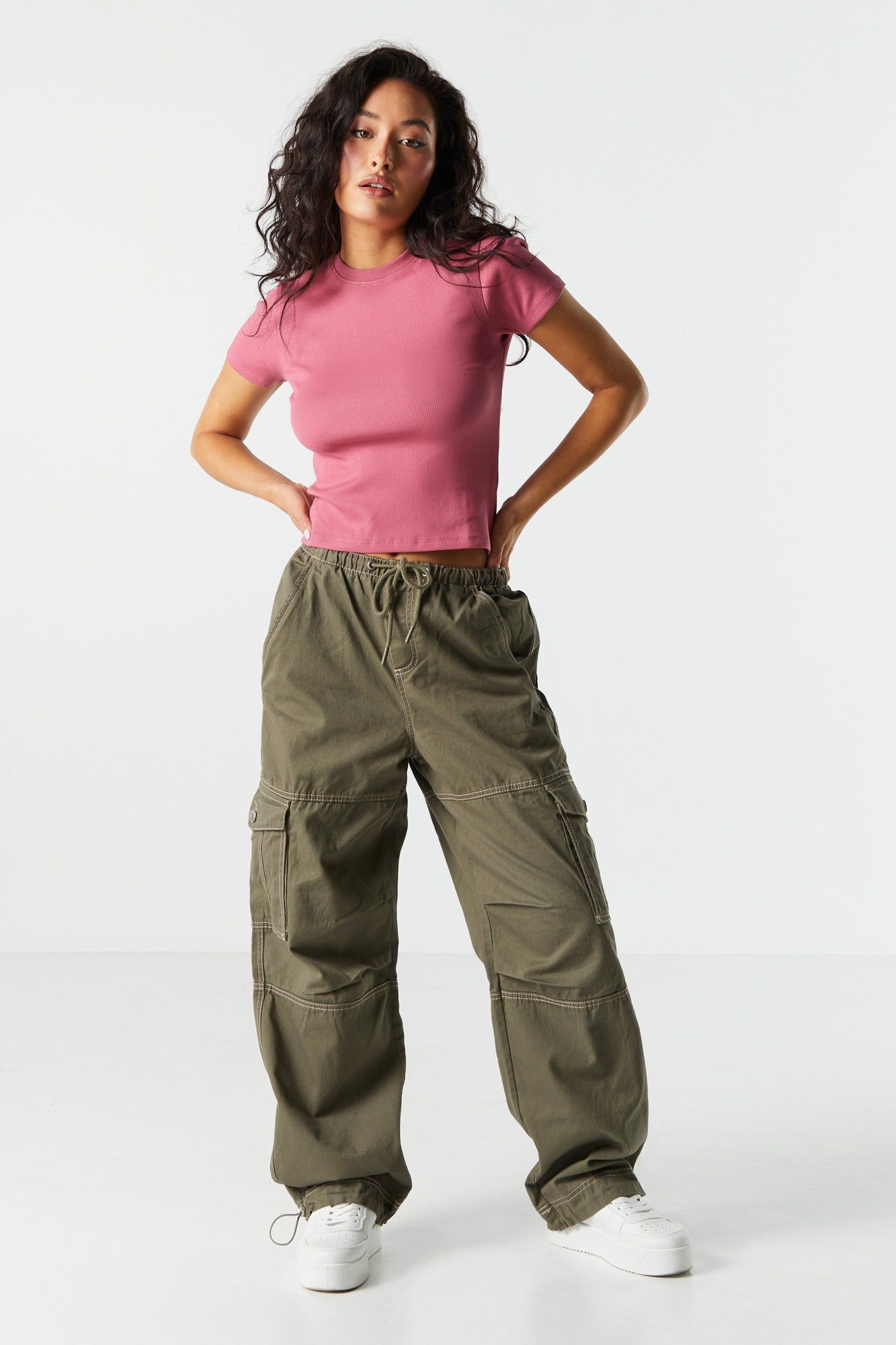 Ribbed Crew T-Shirt sold by Urban Planet product image thumbnail 9