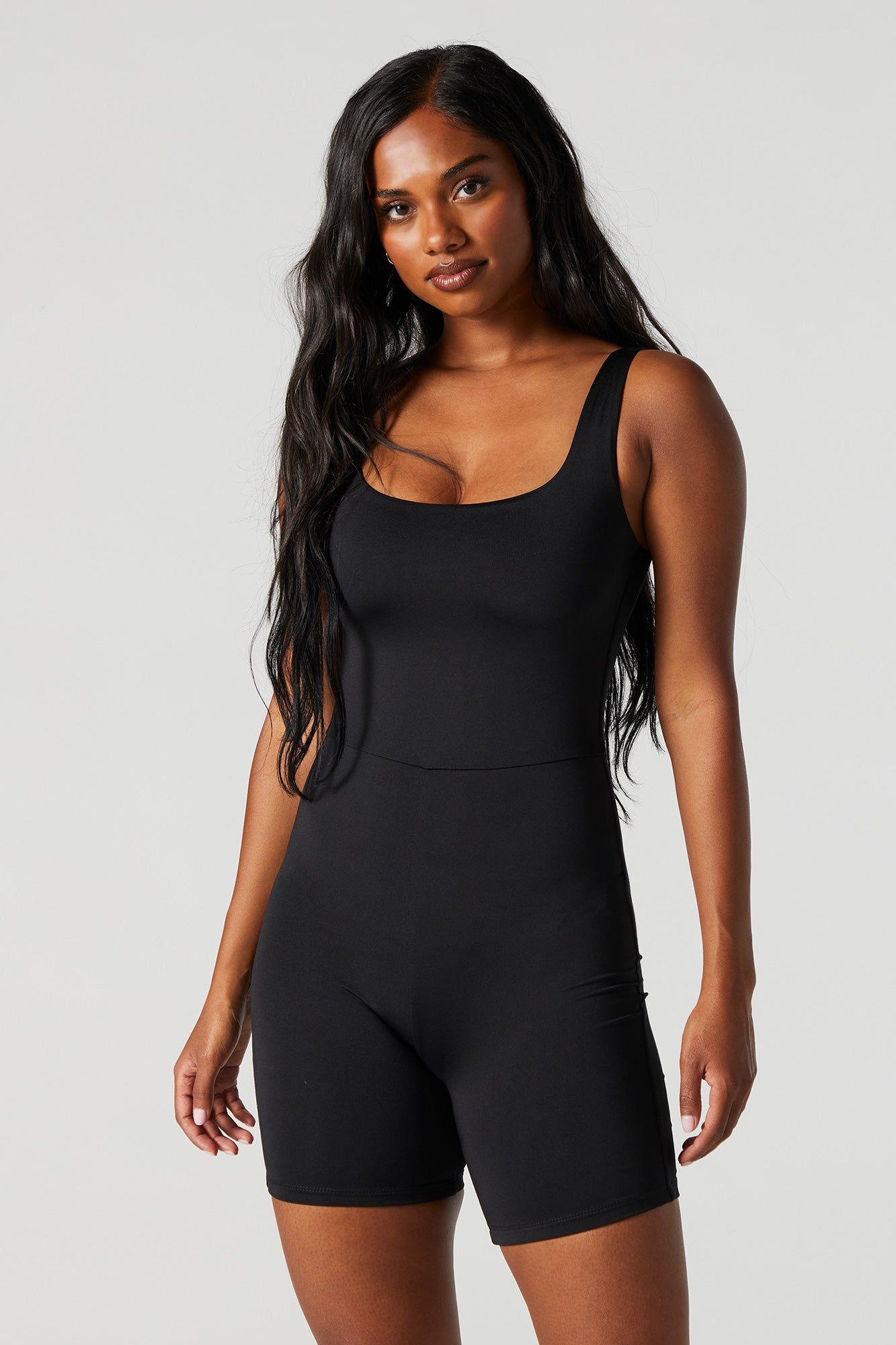 Contour Scoop Neck Romper sold by Urban Planet product image thumbnail 5