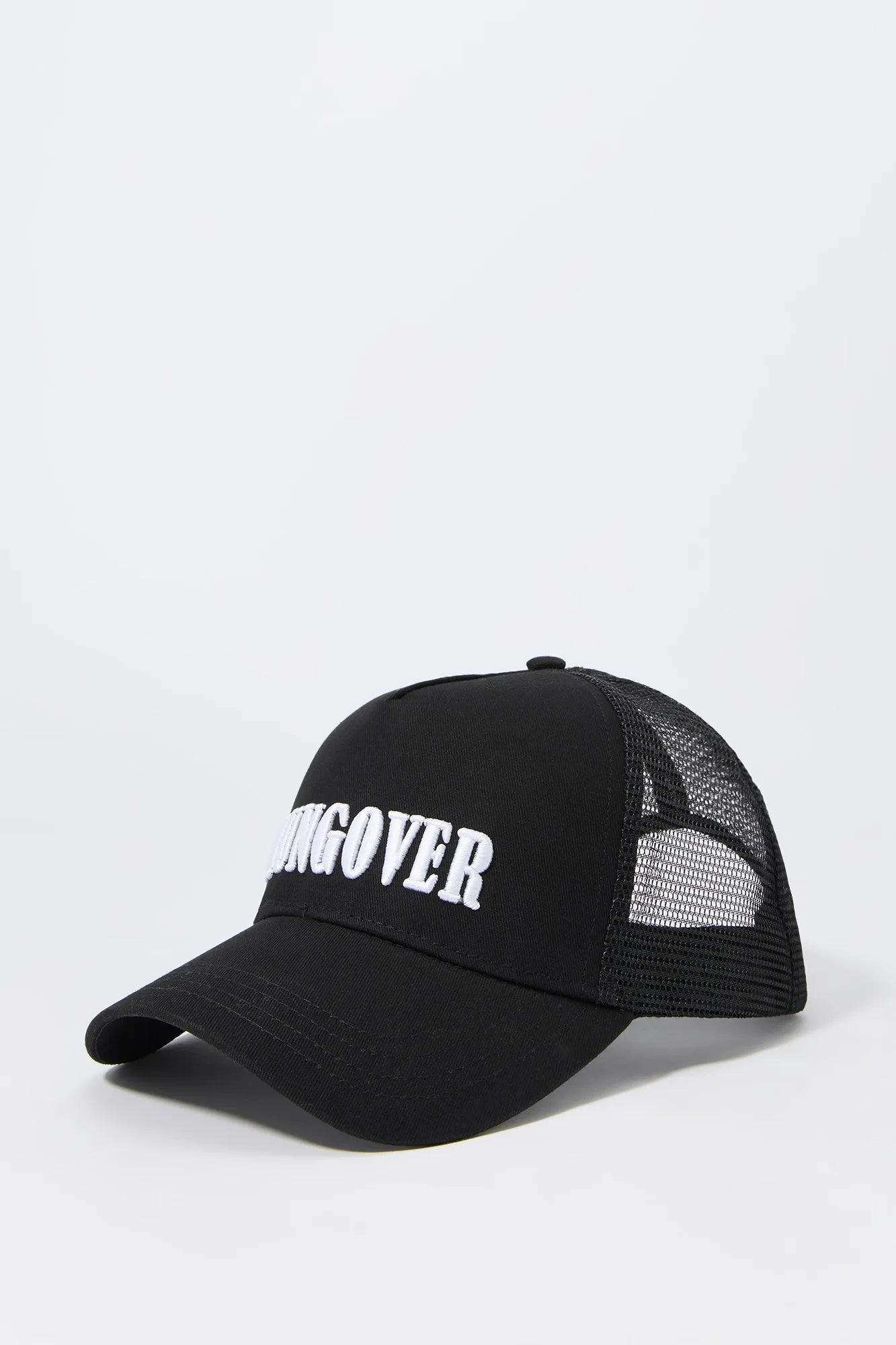 Hungover Embroidered Trucker Hat sold by Urban Planet product image thumbnail 2