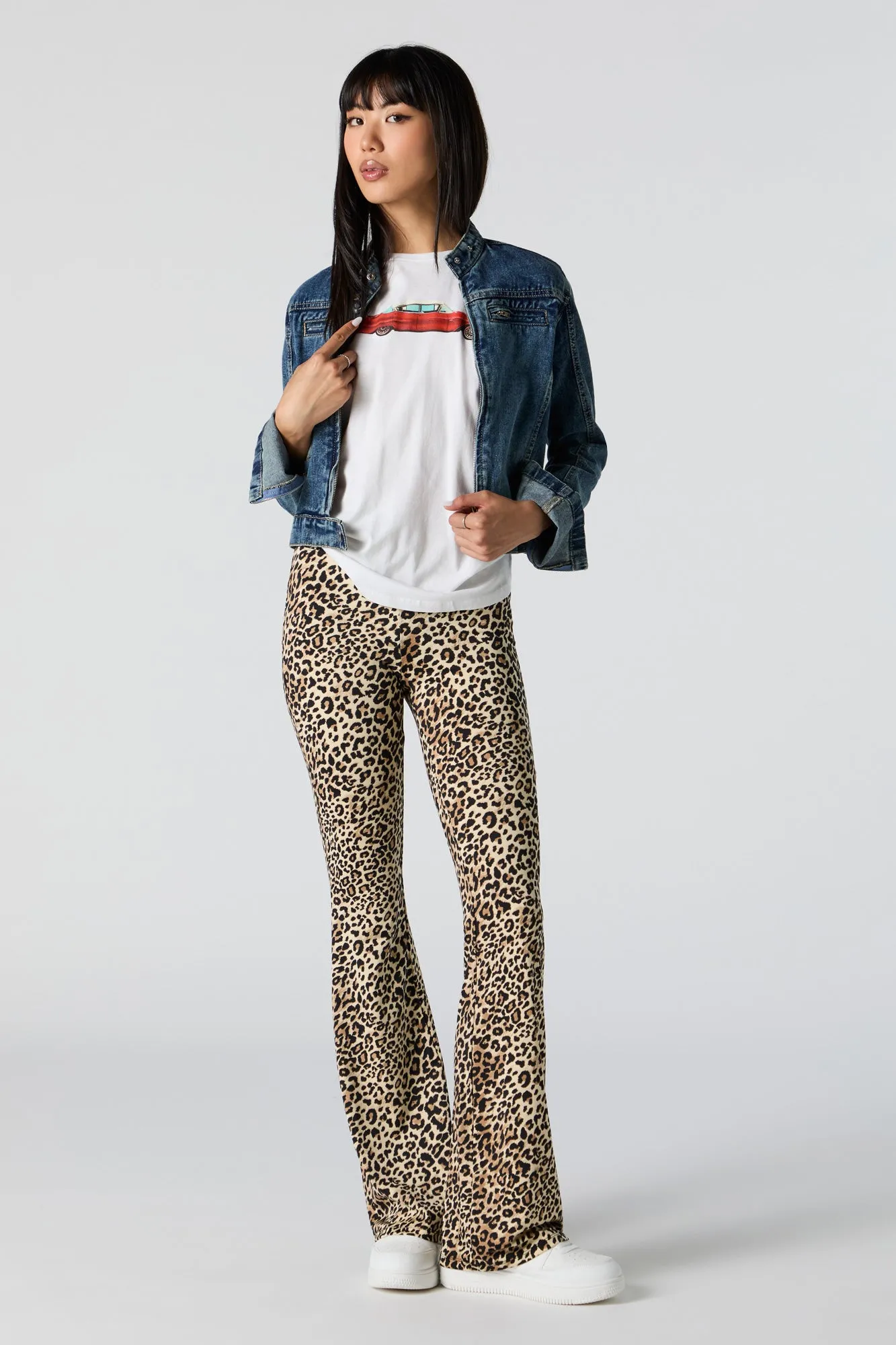 Vintage Car Graphic Boyfriend T-Shirt sold by Urban Planet product image thumbnail 2